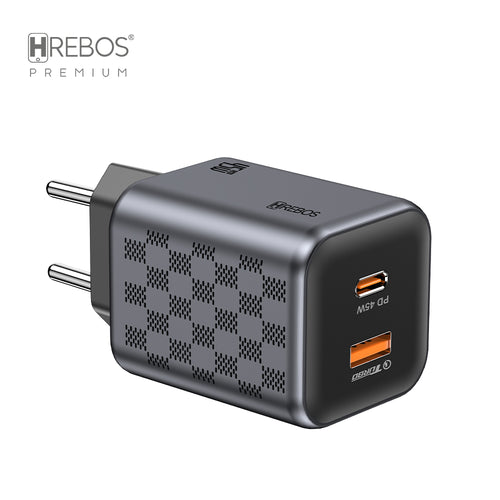Carregador USB-C Black Chess